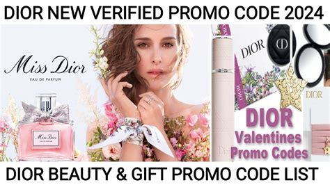 dior promo code free gift|Dior uk promo code 2024.